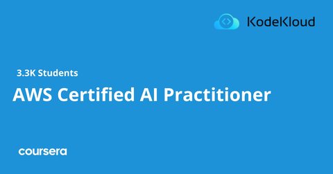 Course art for AWS Certified AI Practitioner, from KodeKloud