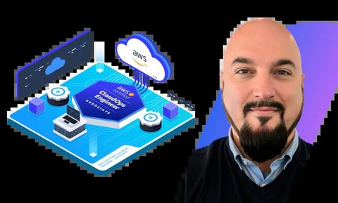 Course art for AWS Certified CloudOps Engineer, Associate, from KodeKloud